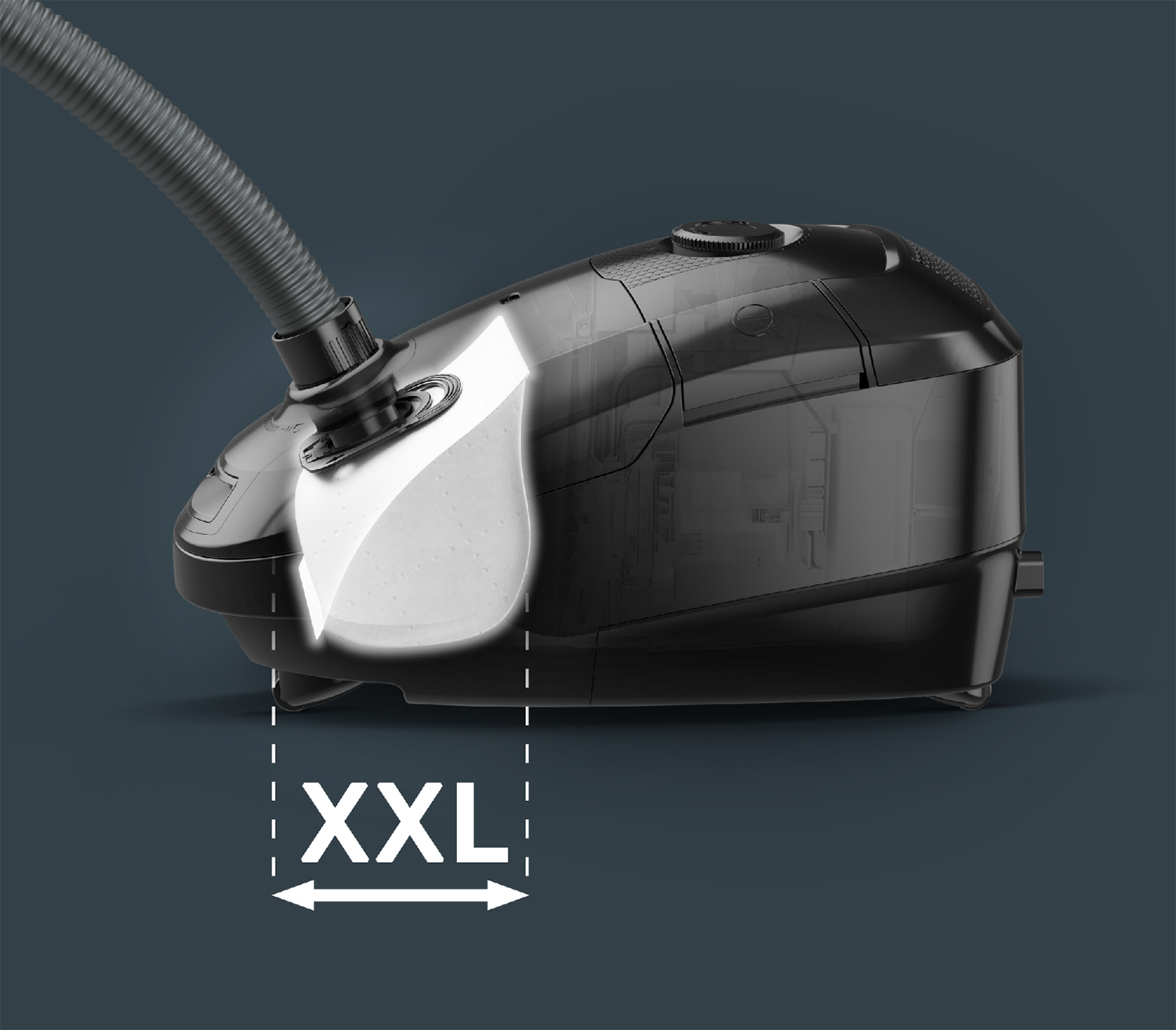 Rowenta Power XXL RO3126 Bodenstaubsauger mit Beutel 900 W