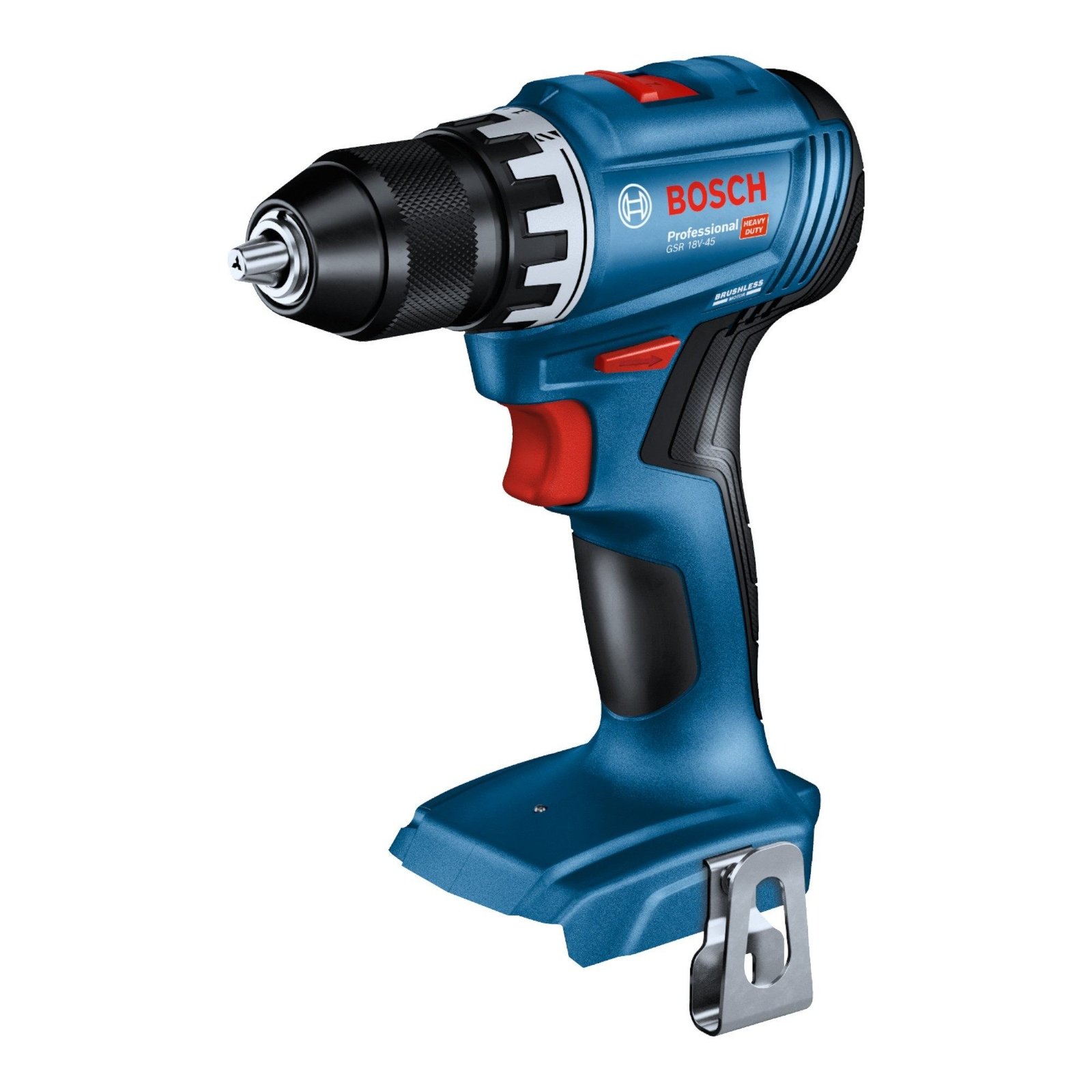 Bosch Professional GSR 18V-45 Akku-Bohrschrauber 18 V (06019K3200) Solo