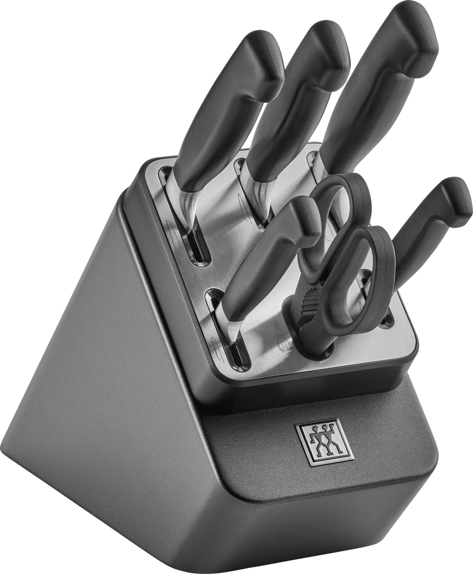 Zwilling Vier Sterne Selbstschärfender Messerblock 7-tlg. Esche