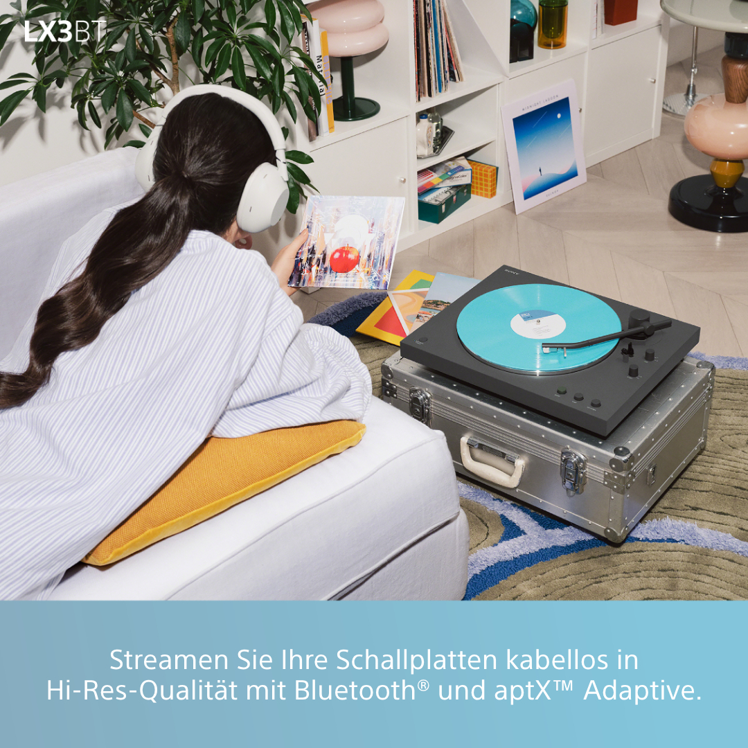 Sony PS-LX3BT Plattenspieler vollautomatisch mit Bluetooth