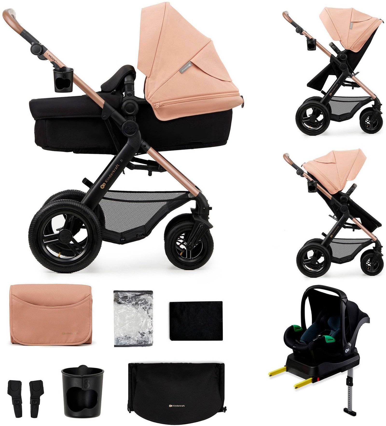 Kinderkraft Moov 2 4in1 Air Kinderwagen