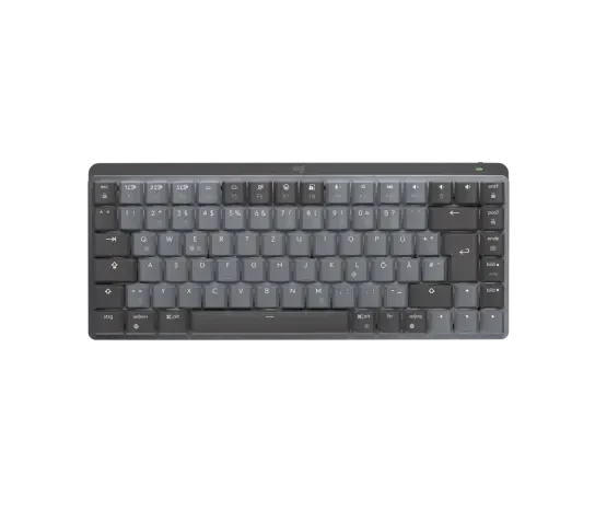 Logitech MX Mechanical Mini Kabellose Mechanische Tastatur QWERTZ Graphite