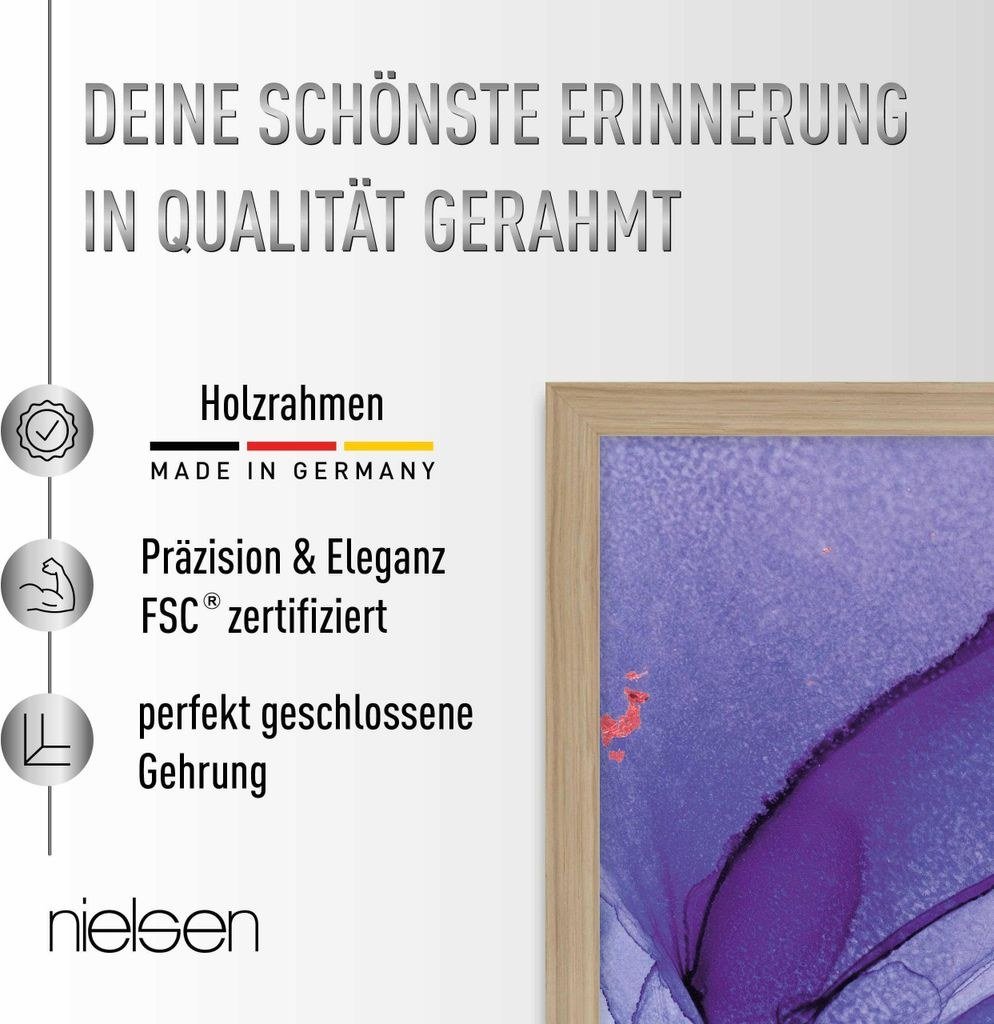 Nielsen Quadrum Holz-Bilderrahmen 24 × 30 cm Eiche Natur