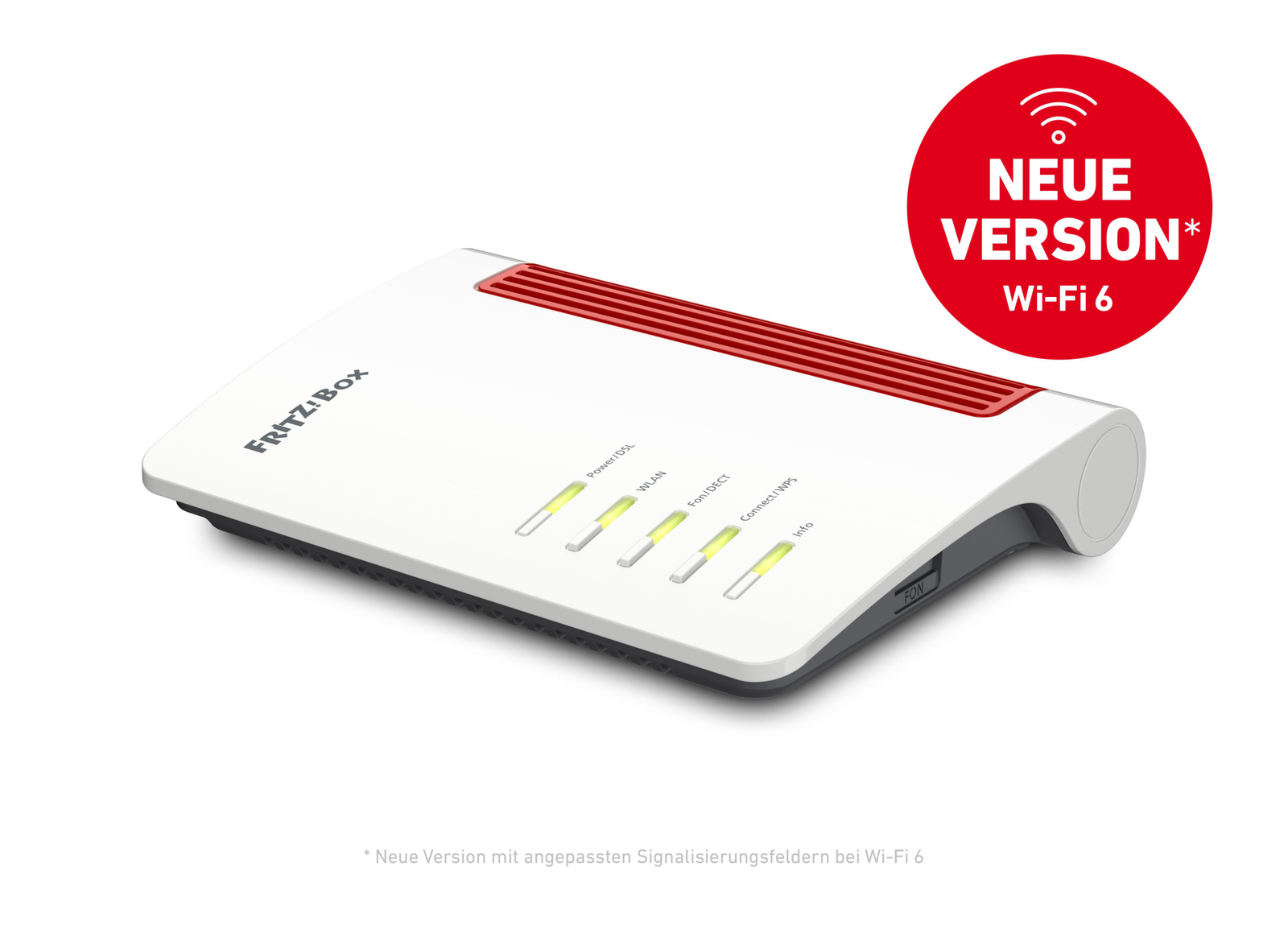 FRITZ!Box 7530 AX WLAN-Router Wi-Fi 6 VDSL/ADSL Modem 1.802 Mbit/s