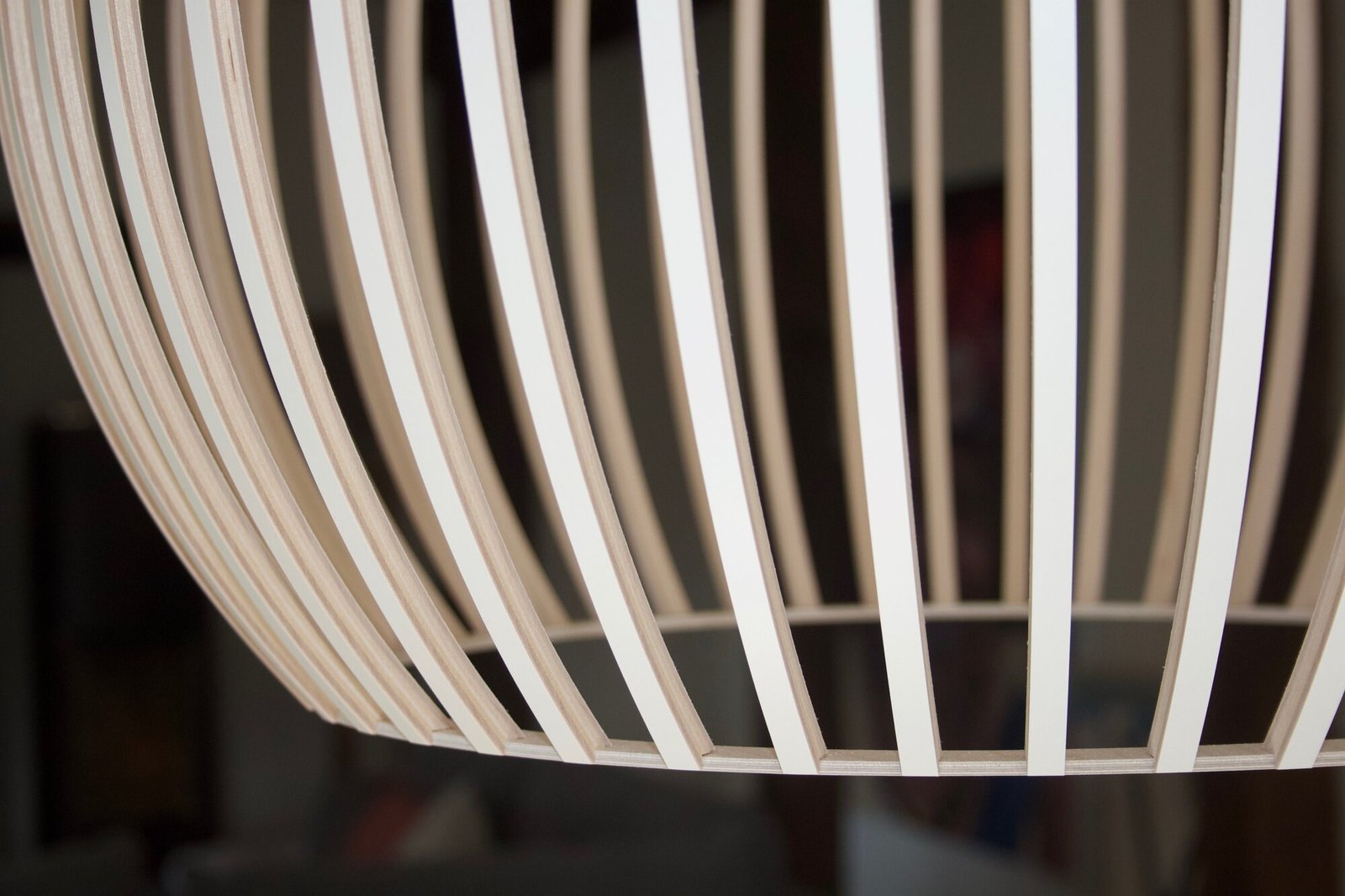 Secto Design Octo 4240 Pendelleuchte Birke weiß Ø 54 cm