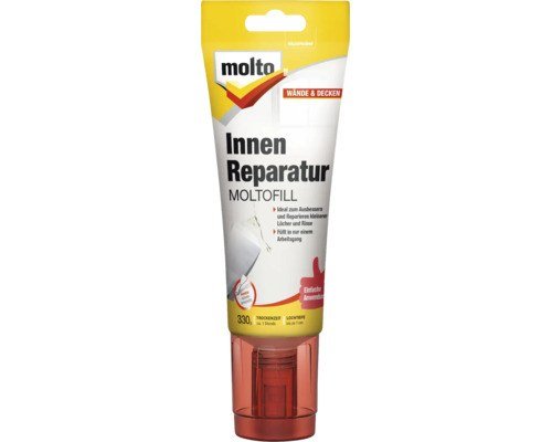 Moltofill innen Reparaturspachtel weiß 330 g