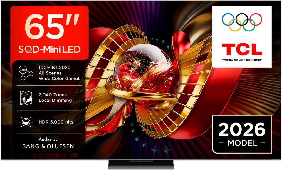 TCL C8L 65 Zoll SQD-Mini-LED 4K Smart TV (65C8L)