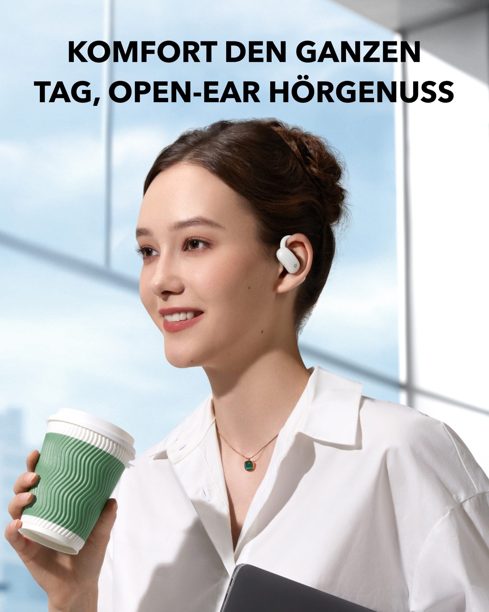 Soundcore AeroFit 2 Open-Ear-Kopfhörer mit Bluetooth 5.4