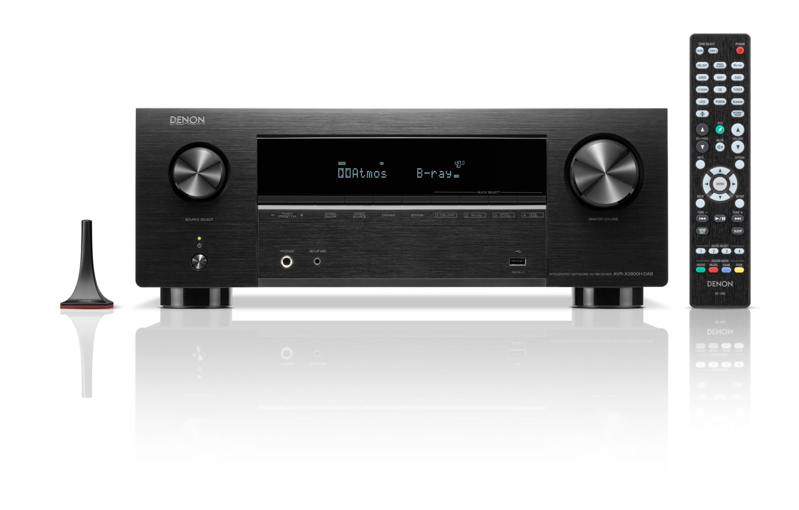Denon AVR-X2800H DAB 7.2-Kanal AV-Receiver mit HDMI 2.1