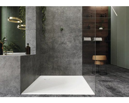 Kaldewei Superplan 390-1 Quadrat-Duschwanne 90 x 90 cm emailliert