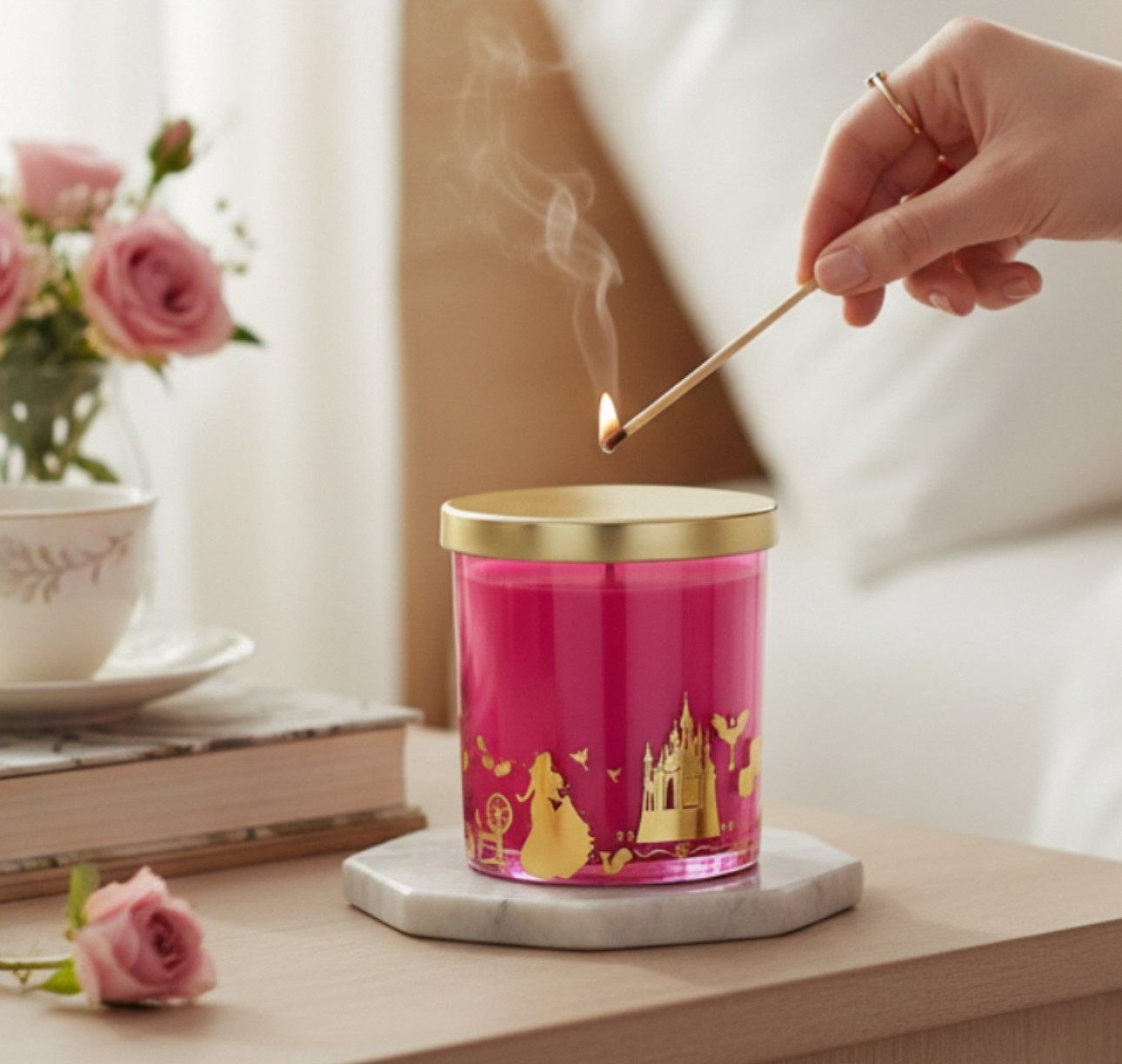 Rituals Disney Dornröschen Aurora Duftkerze Wildrose & Vanille 213 g