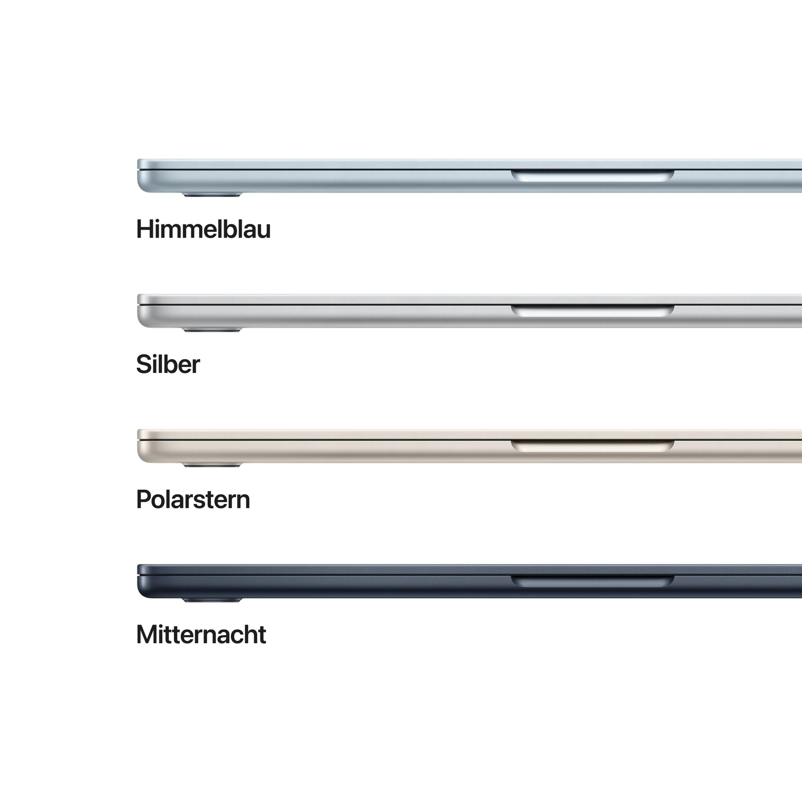 Apple MacBook Air 13 Zoll (2026) M5 10-Core CPU, 10-Core GPU, 24 GB RAM, 1 TB SSD