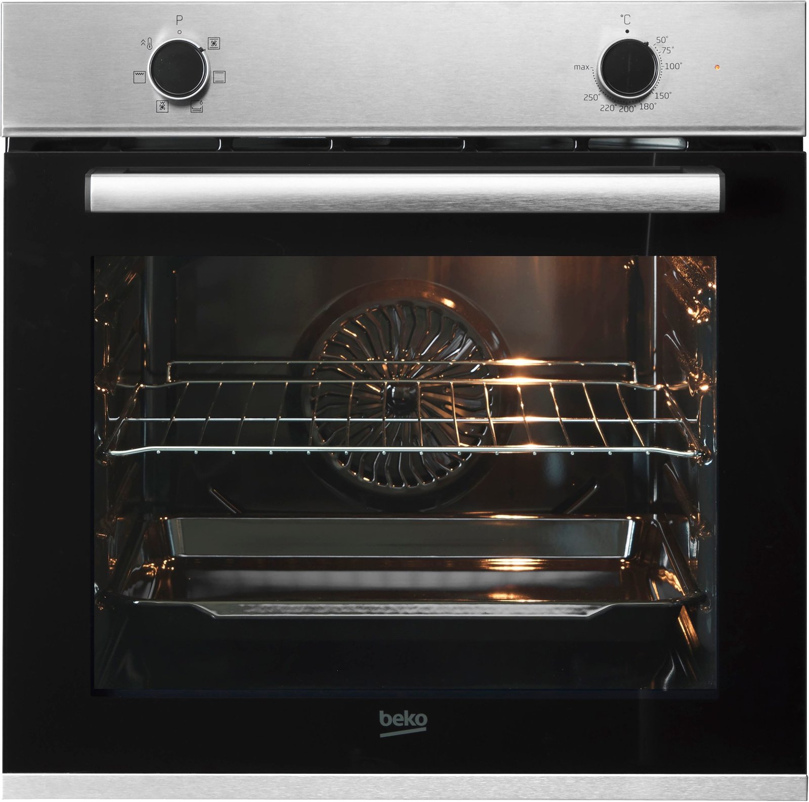 Beko BBIE12000X Einbaubackofen 66 l Edelstahl