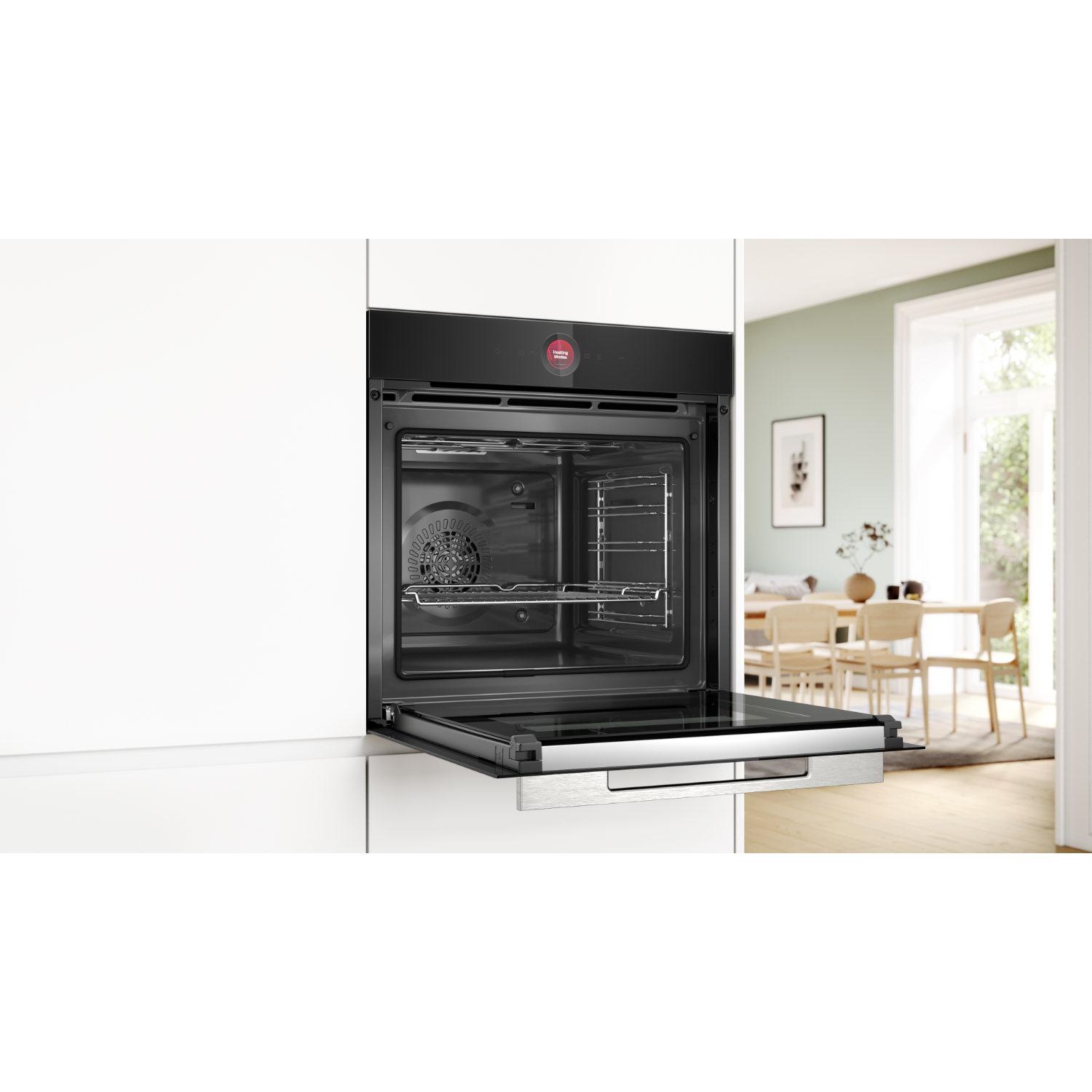 Bosch Serie 8 HBG7741B1 Einbaubackofen 71 l Pyrolyse WLAN