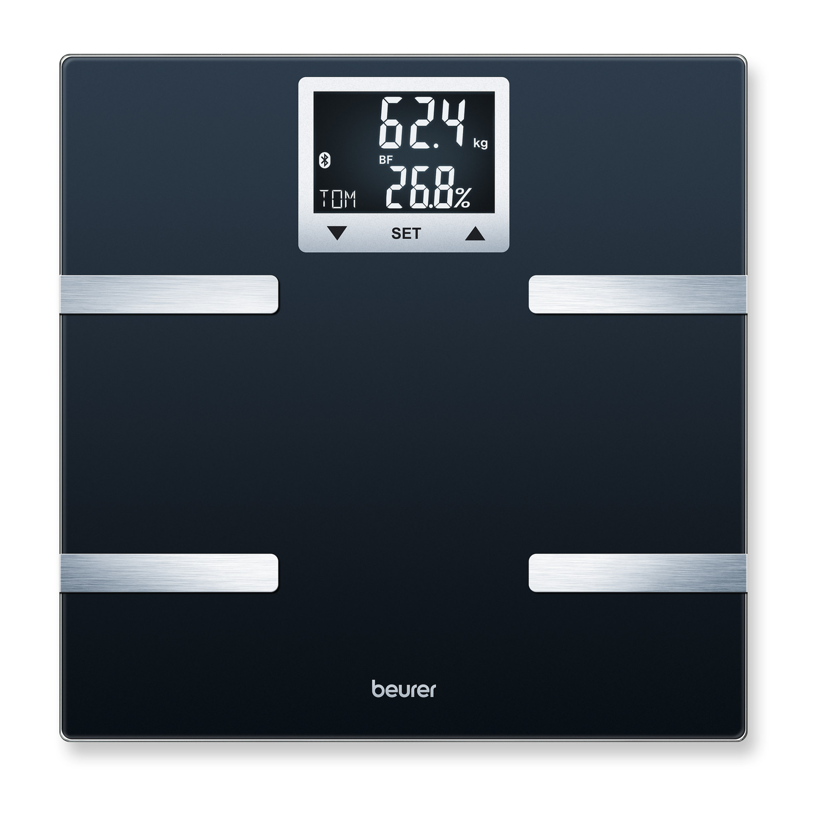 Beurer BF 720 Bluetooth-Diagnosewaage Edelstahl