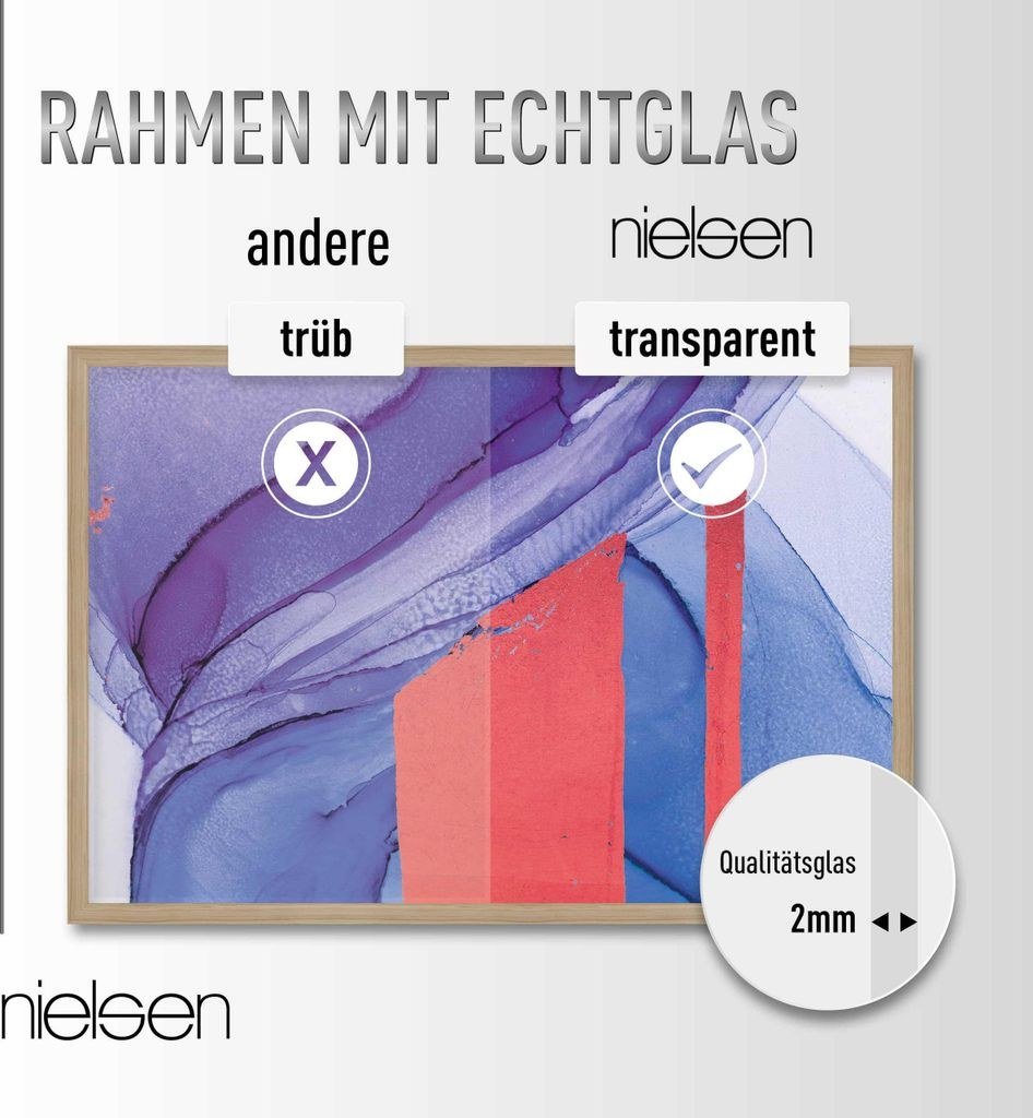 Nielsen Quadrum Holz-Bilderrahmen 24 × 30 cm Eiche Natur
