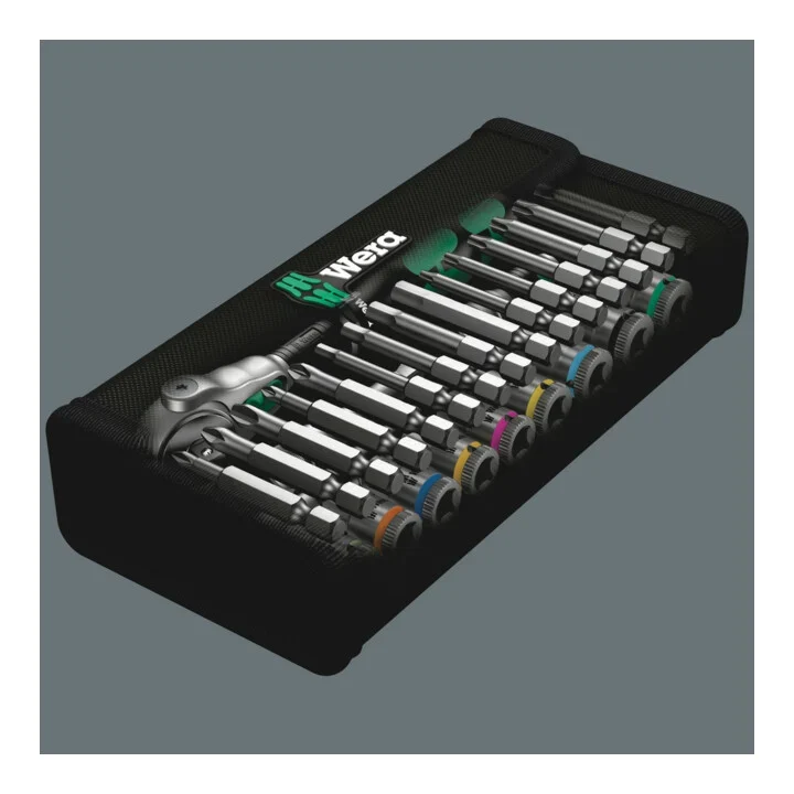 Wera 8100 SA 6 Zyklop Speed-Knarrensatz 1/4 Zoll 28-teilig