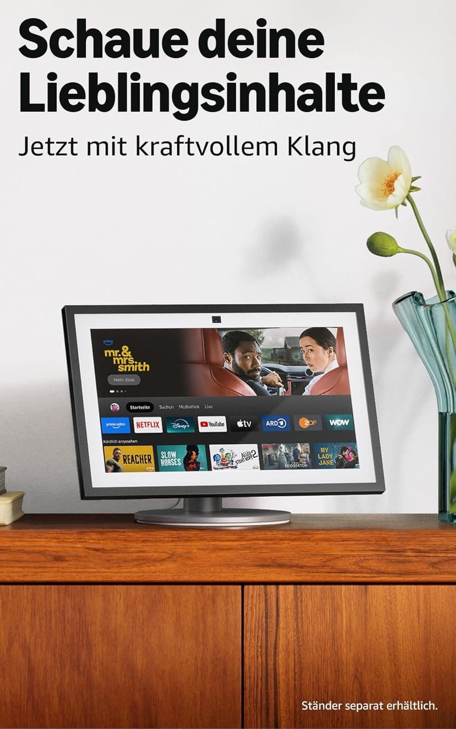 Amazon Echo Show 15 (2024) Smart Display 15,6 Zoll mit Fire TV und Alexa