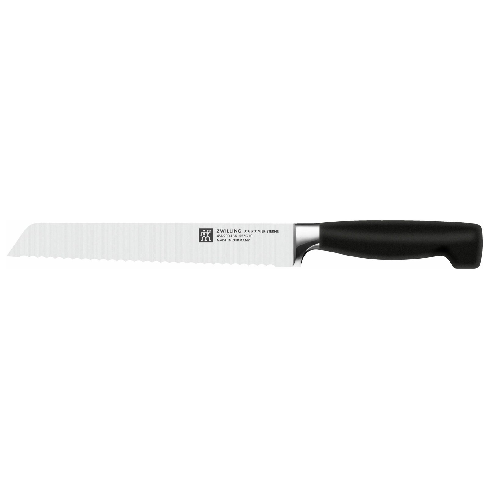 Zwilling Vier Sterne Brotmesser 20 cm Wellenschliff 31076-201