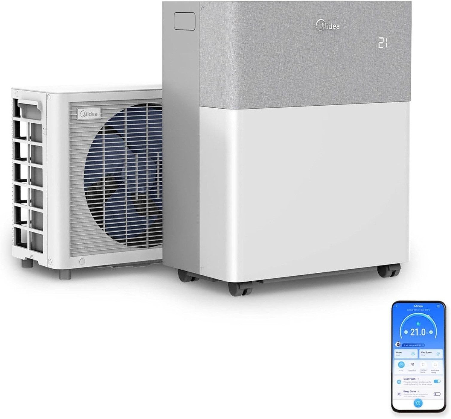 Midea PortaSplit 3,5 kW mobile Split-Klimaanlage