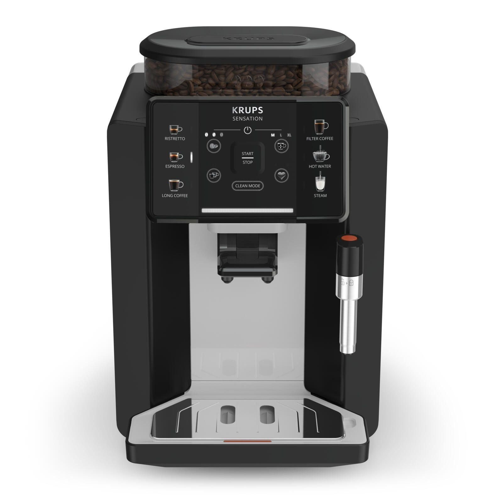 Krups Sensation EA910A10 Kaffeevollautomat mit Touchscreen