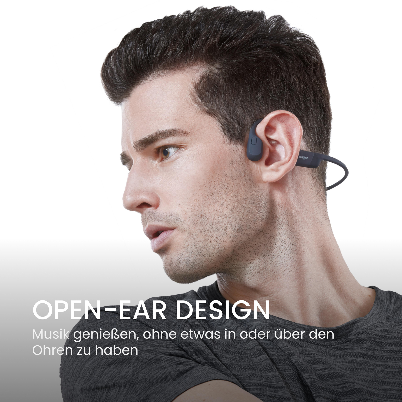 Shokz OpenRun Knochenschall-Kopfhörer für Sport
