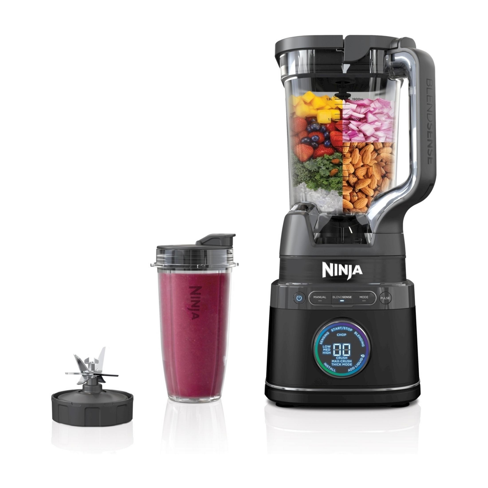 Ninja Detect Power Mixer Pro TB301EU Standmixer 1.200 W