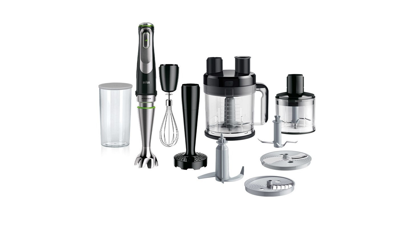 Braun MultiQuick 9 MQ 9187XLI Stabmixer-Set 1.200 W
