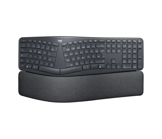 Logitech ERGO K860 Ergonomische Split-Tastatur Kabellos QWERTZ Graphite