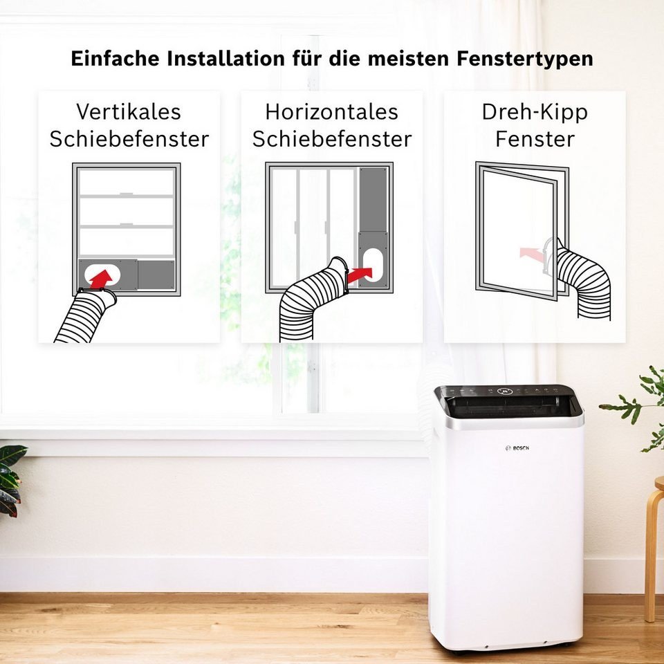 Bosch Cool 4000 mobiles Klimagerät 2,6 kW