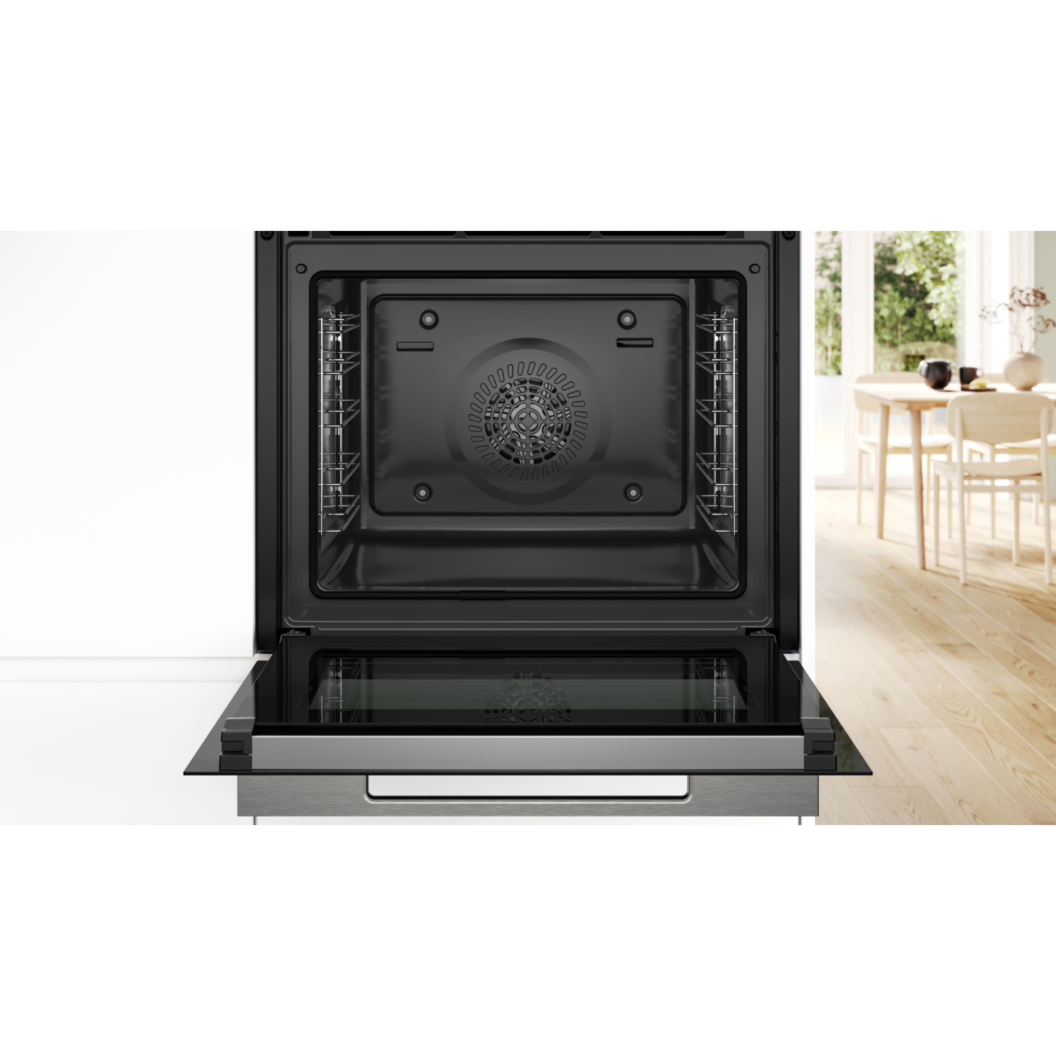Bosch Serie 8 HBG7741B1 Einbaubackofen 71 l Pyrolyse WLAN