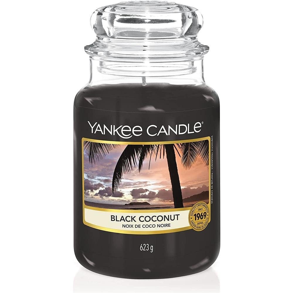Yankee Candle Black Coconut Duftkerze Großes Glas 623 g