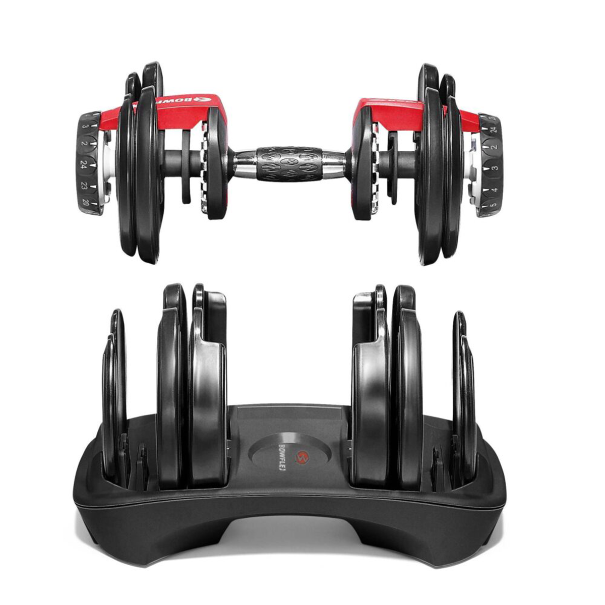 Bowflex SelectTech 552i Verstellbare Kurzhantel