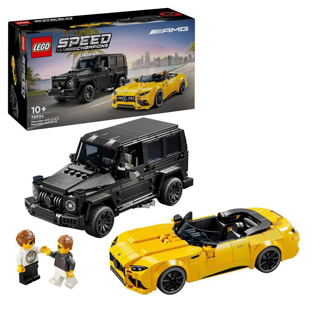 LEGO Speed Champions Mercedes-AMG G 63 & Mercedes-AMG SL 63 76924 mit 808 Teilen