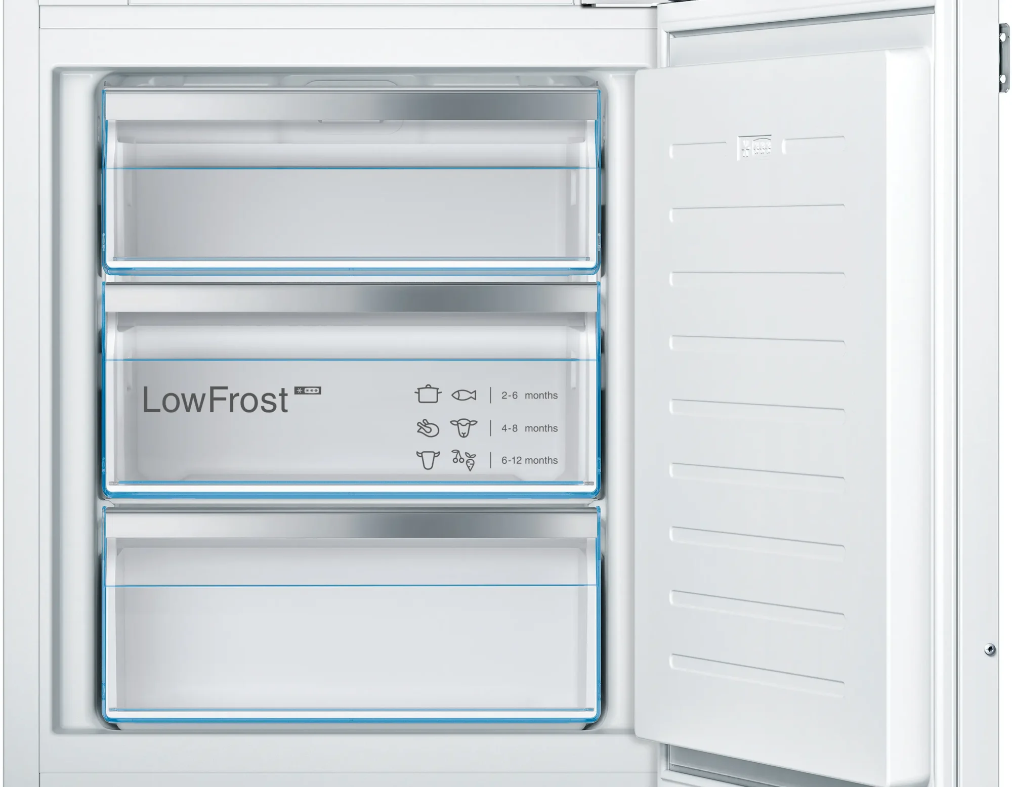 Bosch Serie 4 GIV11AFE0 Einbau-Gefrierschrank 72 l vollintegrierbar