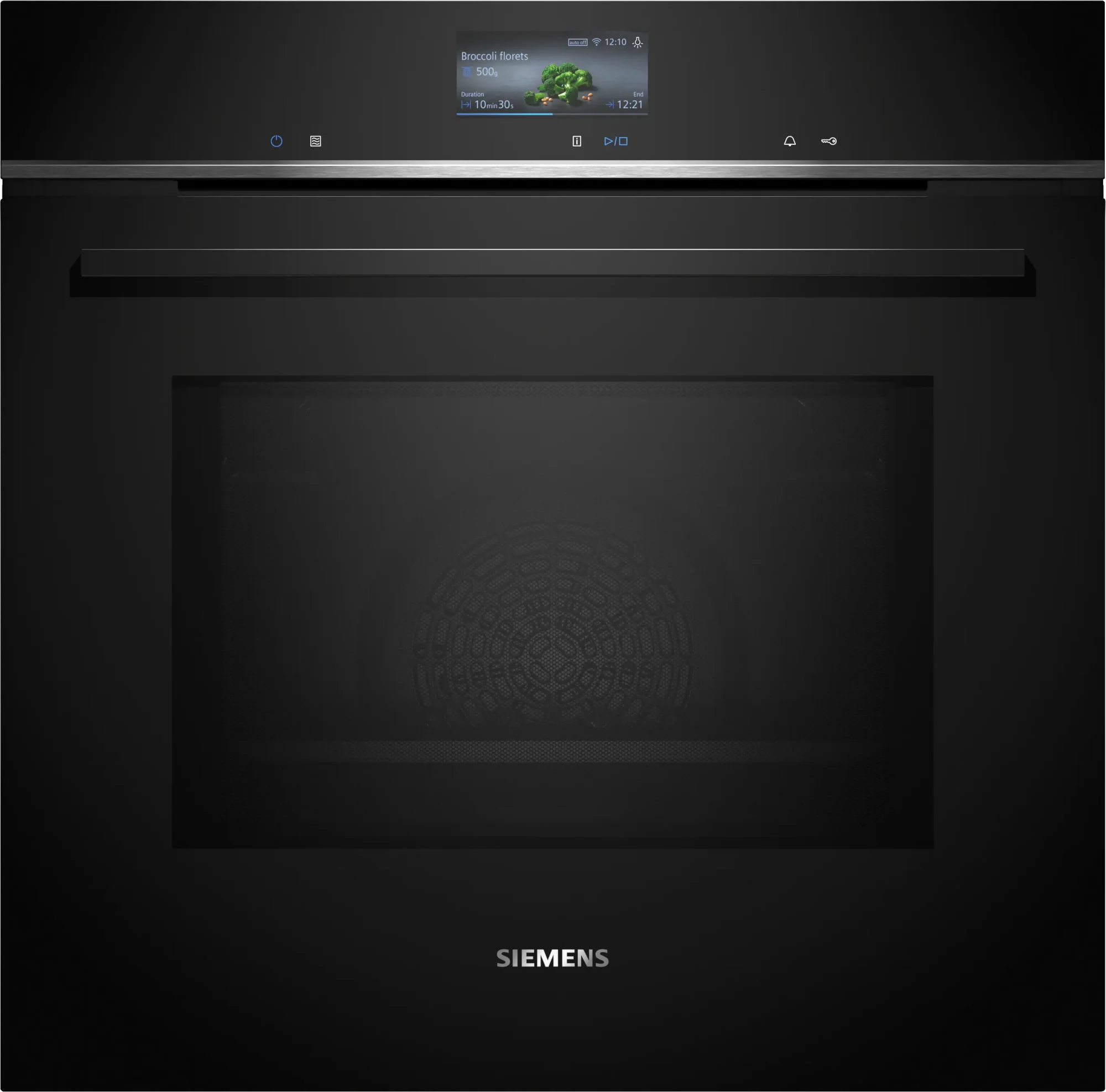 Siemens iQ700 Einbaubackofen mit Mikrowelle HM776GKB1 67 l