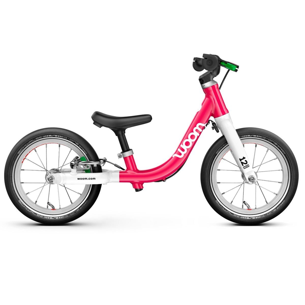Woom GO 1 Laufrad 12 Zoll Aluminium