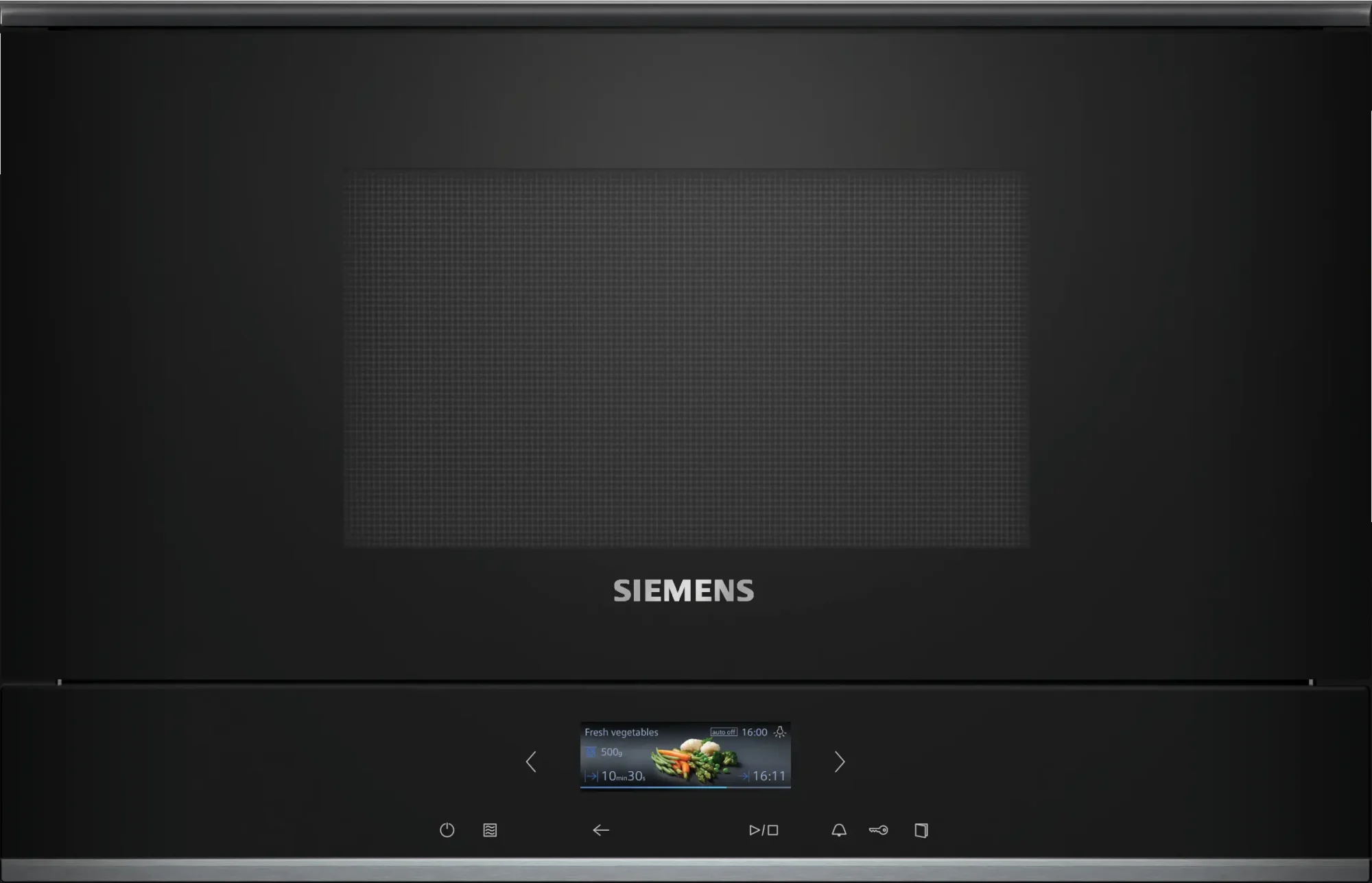 Siemens iQ700 BE732L1B1 Einbau-Mikrowelle mit Grill 21 l 900 W