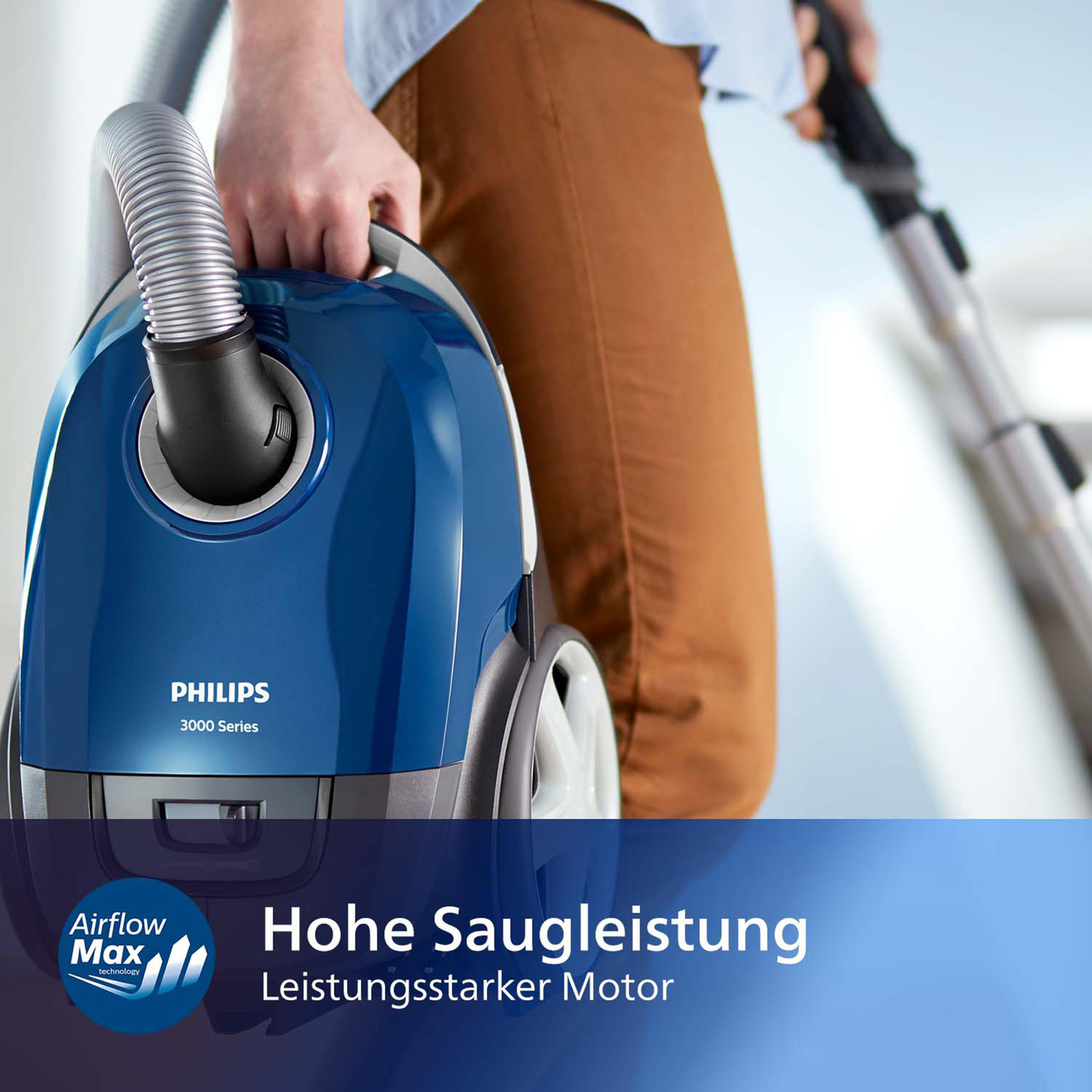 Philips 3000 Series XD3110 Bodenstaubsauger beutellos 900 W