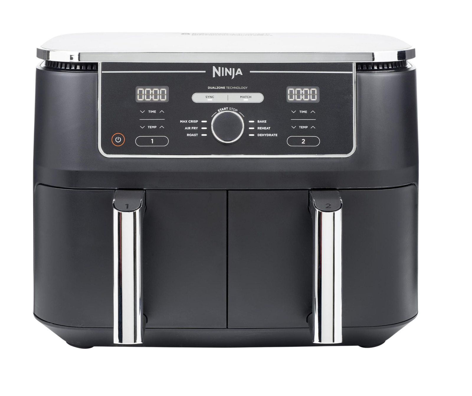 Ninja Foodi MAX Dual Zone AF400EU Heißluftfritteuse 9,5 l