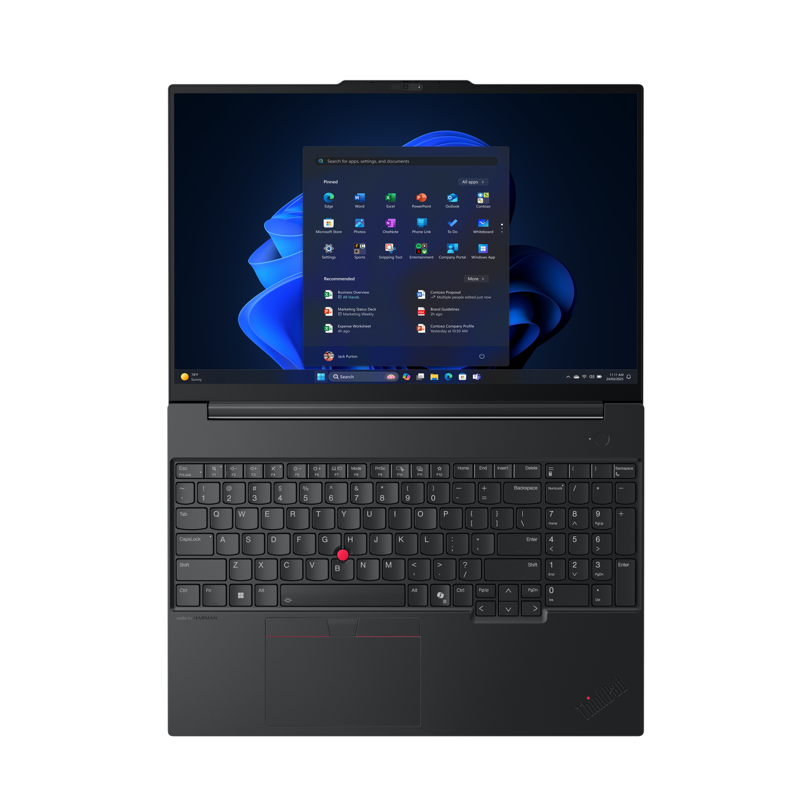 Lenovo ThinkPad E16 Gen 3 Business-Notebook Core Ultra 5 228V 32 GB 512 GB