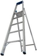Krause Stabilo 5-Stufen-Stehleiter Alu (124524)