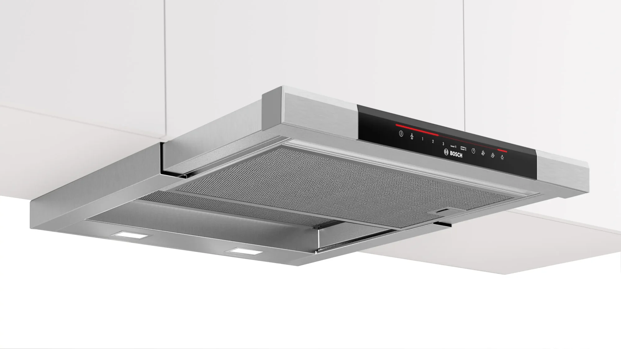 Bosch Serie 8 DFS067K51 Flachschirmhaube 60 cm Edelstahl