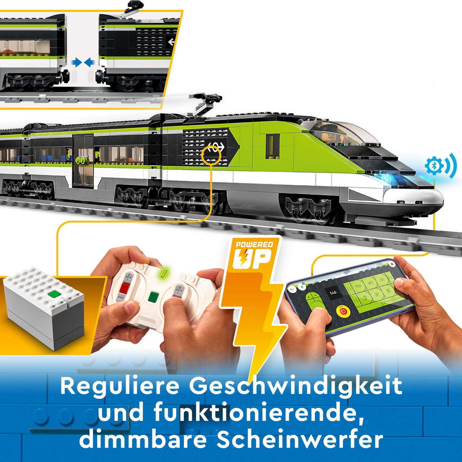 LEGO City Personen-Schnellzug 60337 mit 764 Teilen