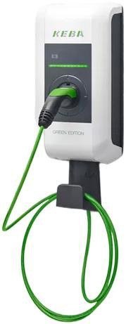 KEBA KeContact P30 a-series Green Edition Wallbox 22 kW (122.120)