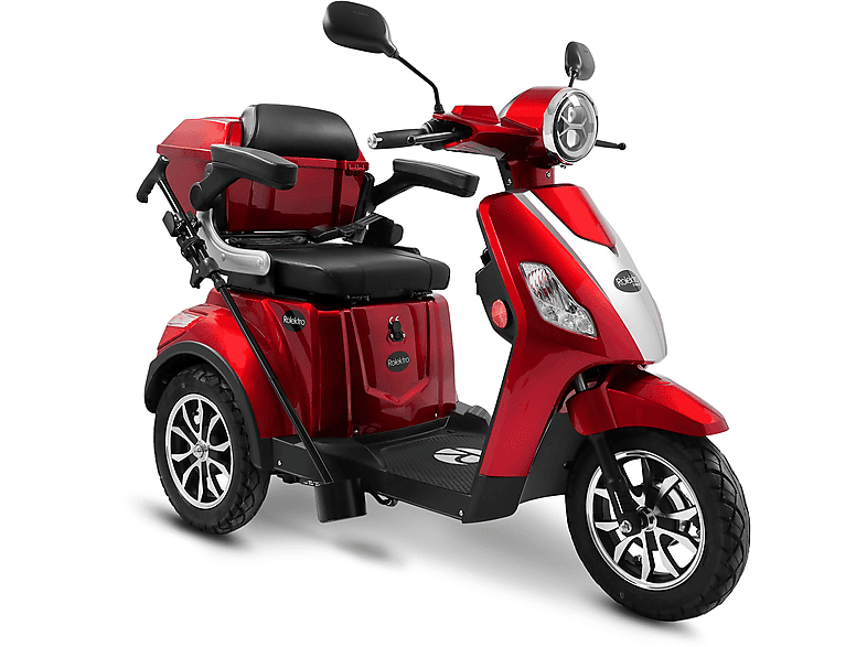 Rolektro E-Trike 25 V.3 Elektro-Dreirad 1000 W mit Topcase