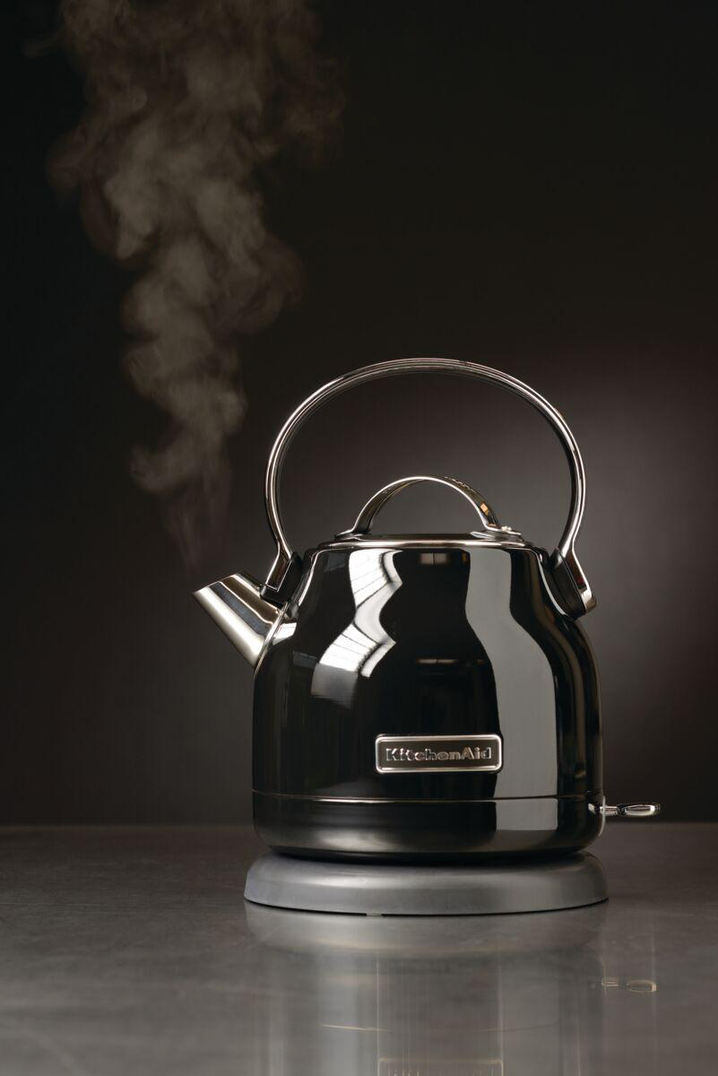 KitchenAid 5KEK1222EOB Wasserkocher 1,25 l Edelstahl Schwarz