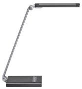 Maul MAULpure LED Schreibtischlampe dimmbar mit USB-Anschluss Aluminium