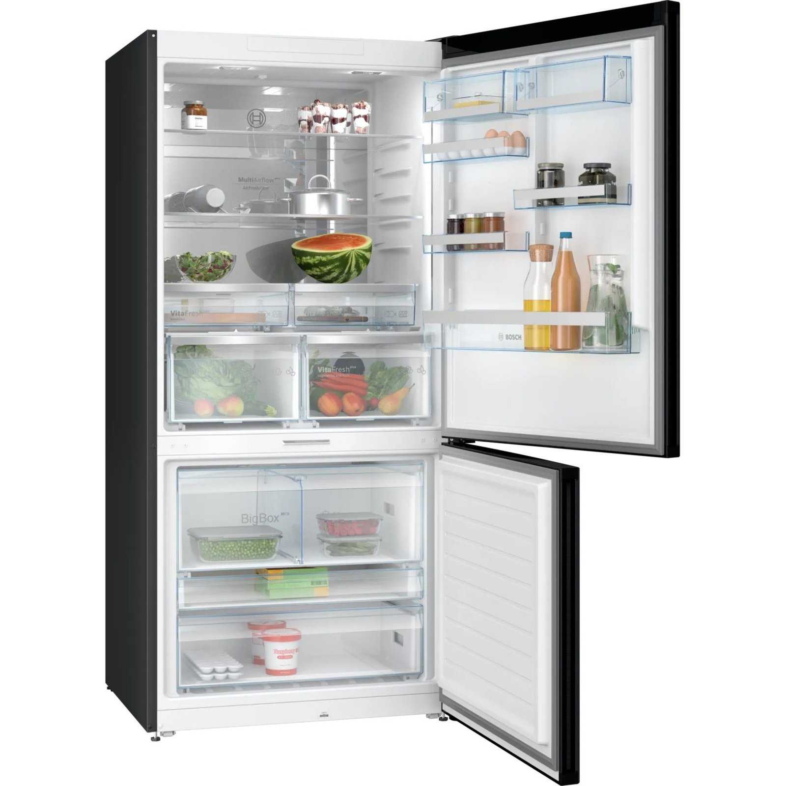 Bosch Serie 8 Kühl-Gefrierkombination KGP86AXB0N 621 l