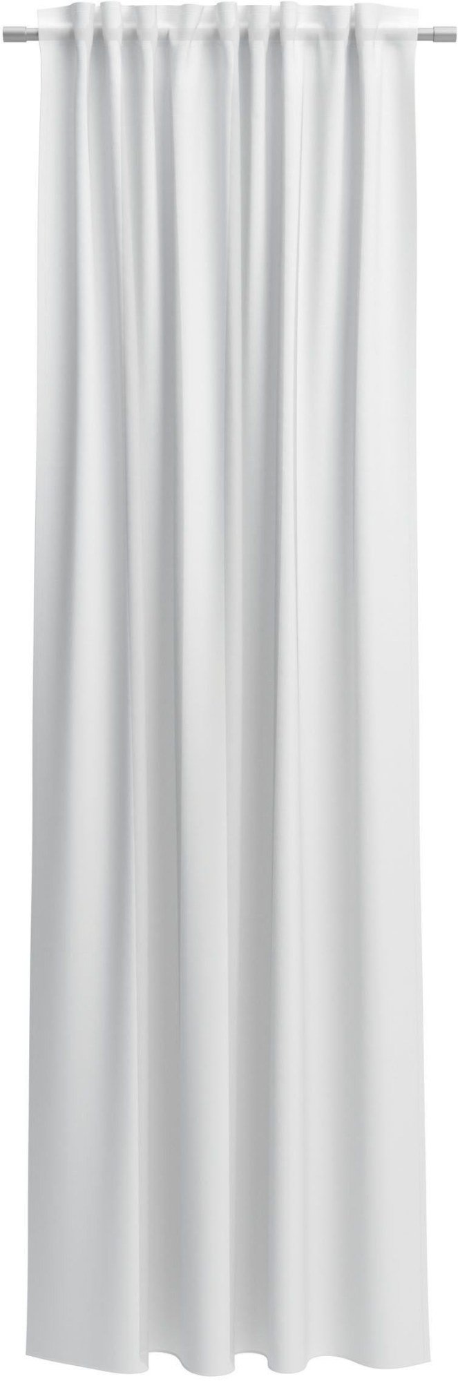 Neutex for you! Kiss Vorhang Jacquard halbtransparent Wollweiß 142 × 245 cm